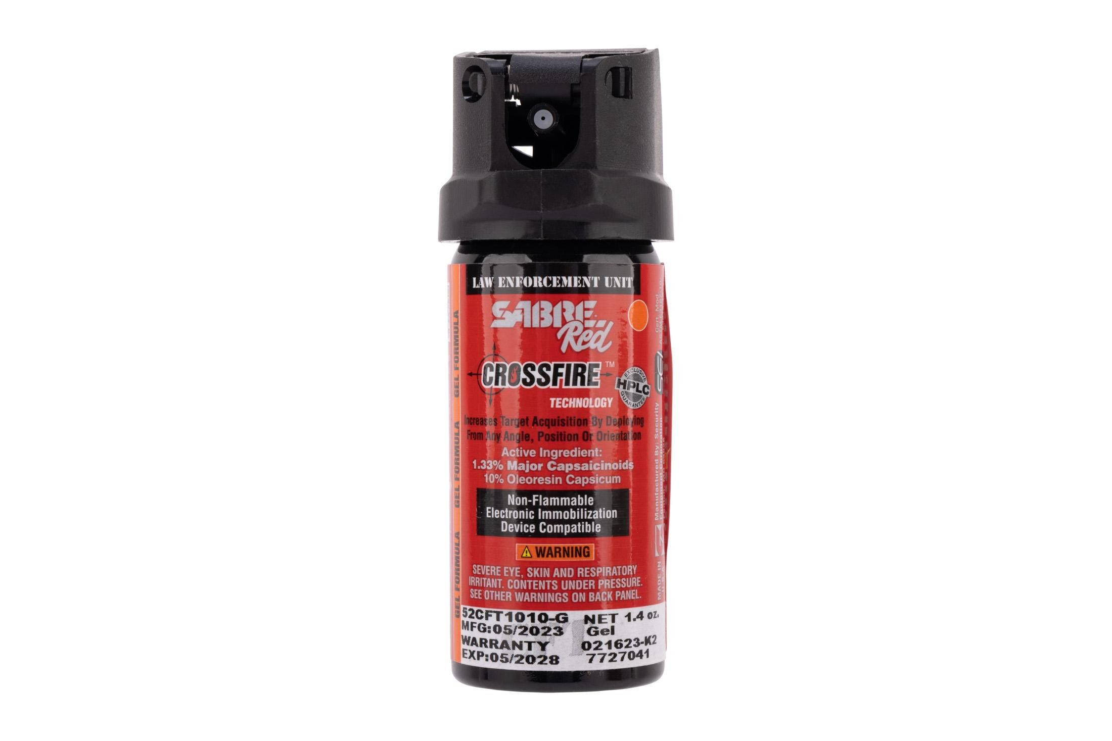 SABRE Red 1.33% MC 1.4oz Crossfire Gel MK-2 - ASTM E3215-19 Certified